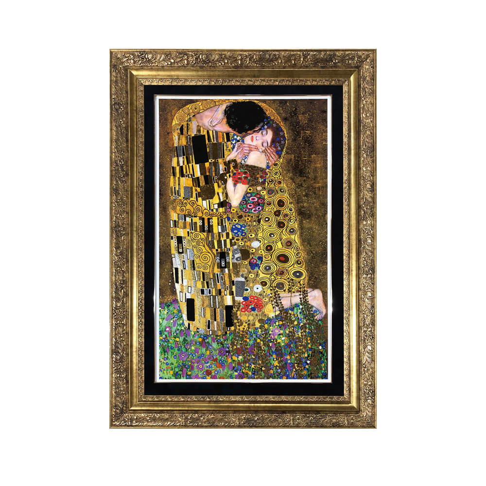 Gustav Klimt（グスタフ クリムト） The Kiss アートポスター