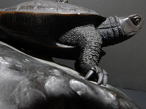 銅器 亀 置物 ＜在銘＞ | 【骨董品買取】日本全国対応・老舗骨董店の古