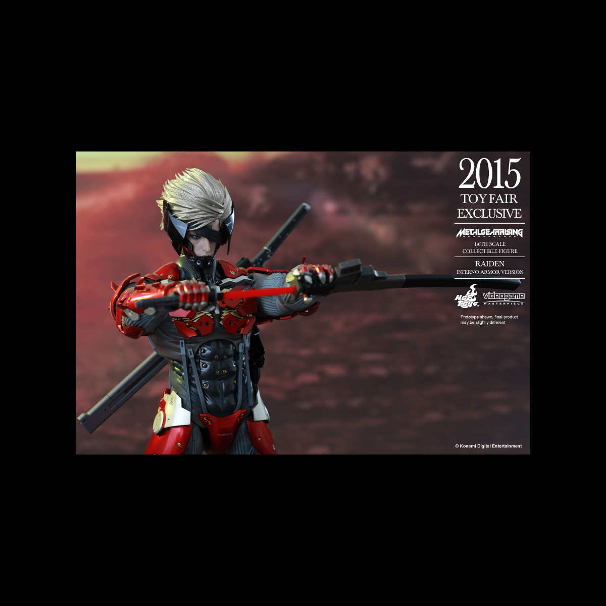 VGM19 ホットトイズ雷電 インフェルノアーマーl Gearフィギュア VGM19