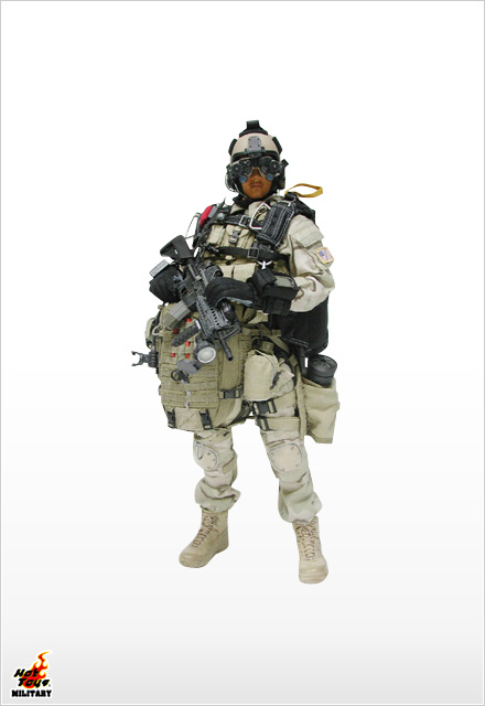 ホットトイズ 1/6 ミリタリーフィギュア US Navy Seal Water Edge