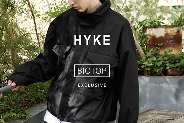 ハイク × ビオトープ。ジェンダーレスで着られる、用と美を併せ持つ