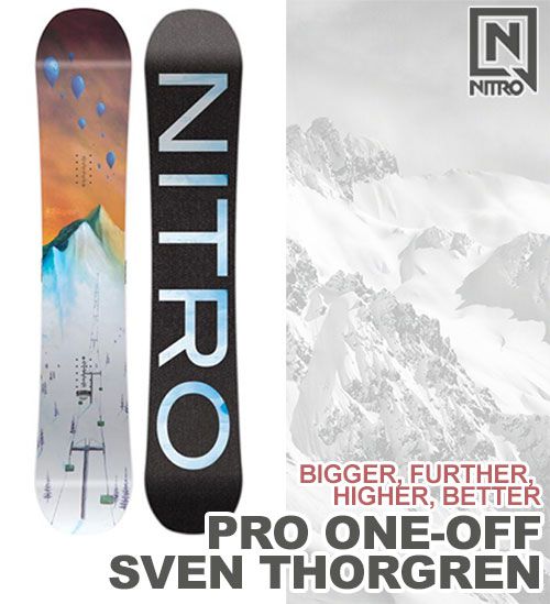 NITROナイトロ | SVEN THORGREN PRO ONE-OFF | 16-17モデル | ボード