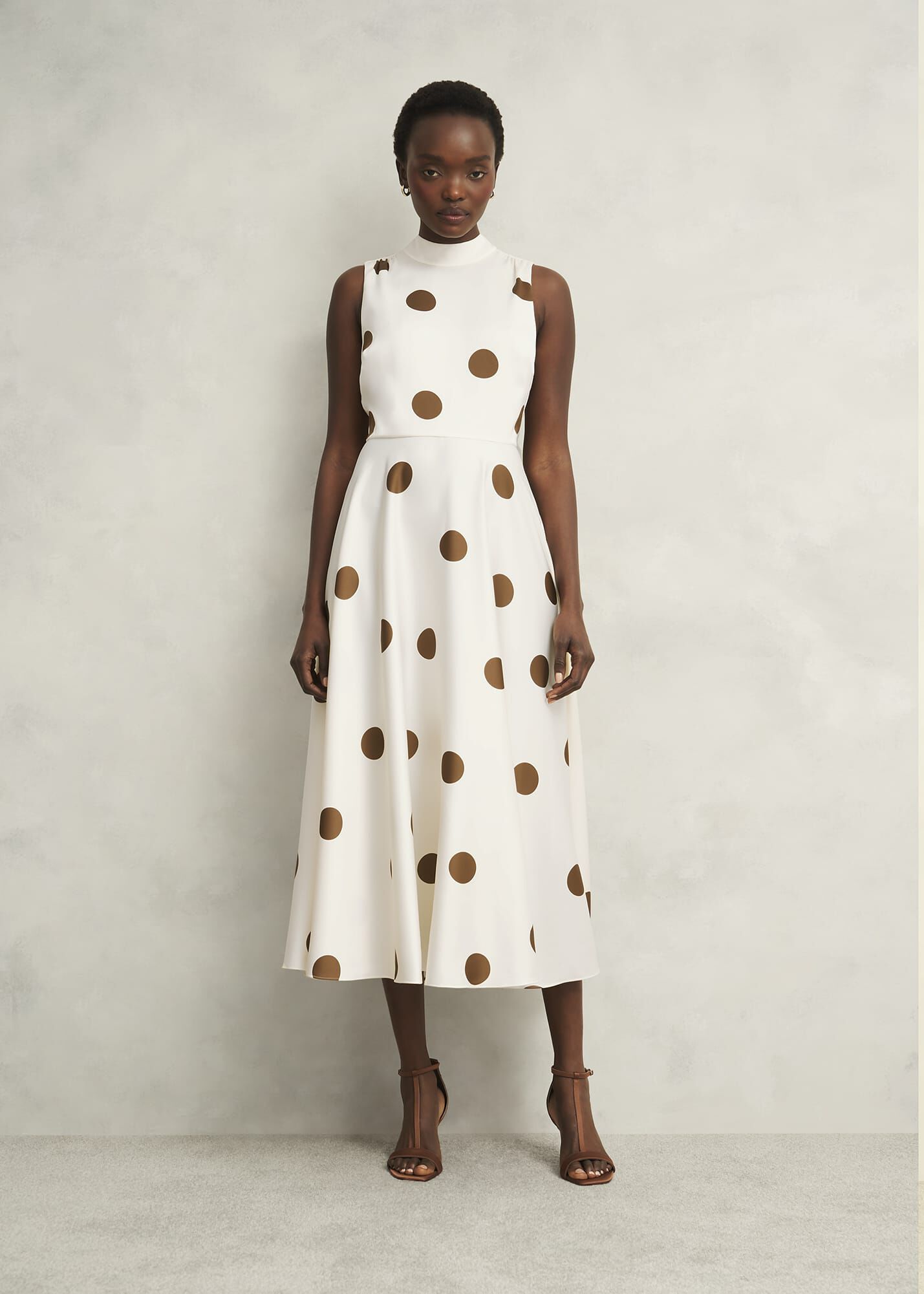 Petite Mia Spot Dress | Hobbs US |