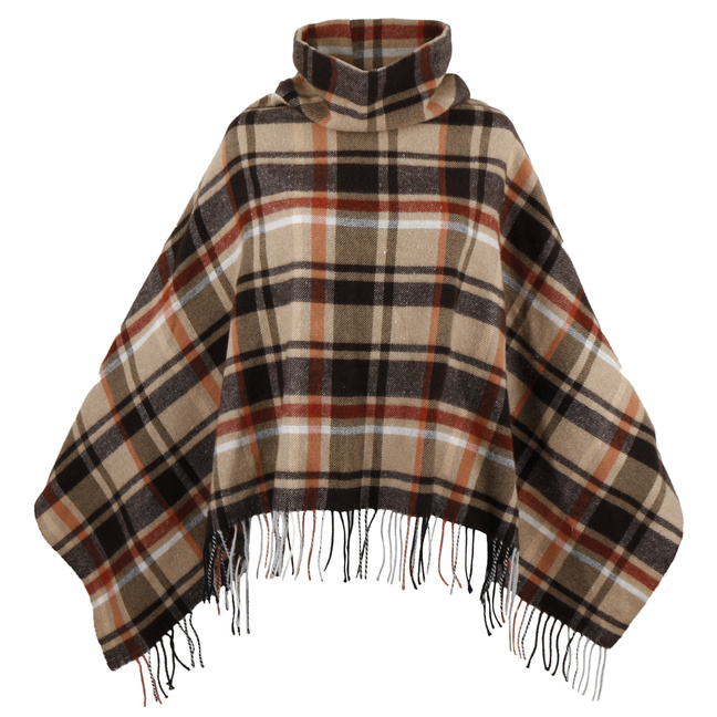 CLANE クラネ　WIDE CHECK PONCHO クラネ CLANE WIDE CHECK PONCHO （MIX） -ファッション通販 FASHION