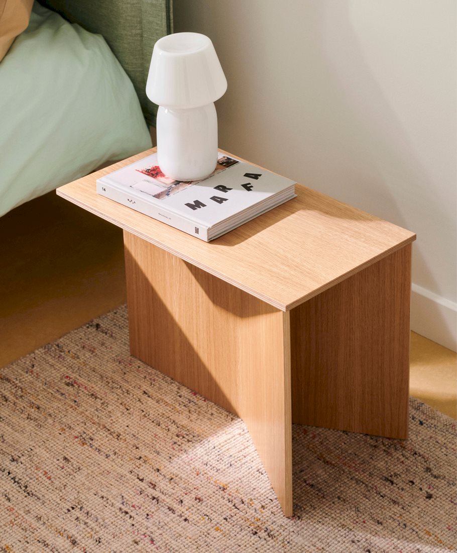 Introducing HAY's Slit Table Wood - simple yet sculptural design