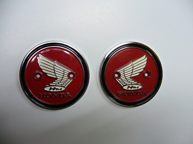 タンク エンブレム左右とネジ付 商品詳細｜モンキー工場 早矢仕