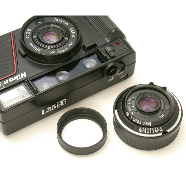 2005年7月 ニコン初代ピカイチ(L35AF)ニコンレンズ 35mmF2.8 (ライカM