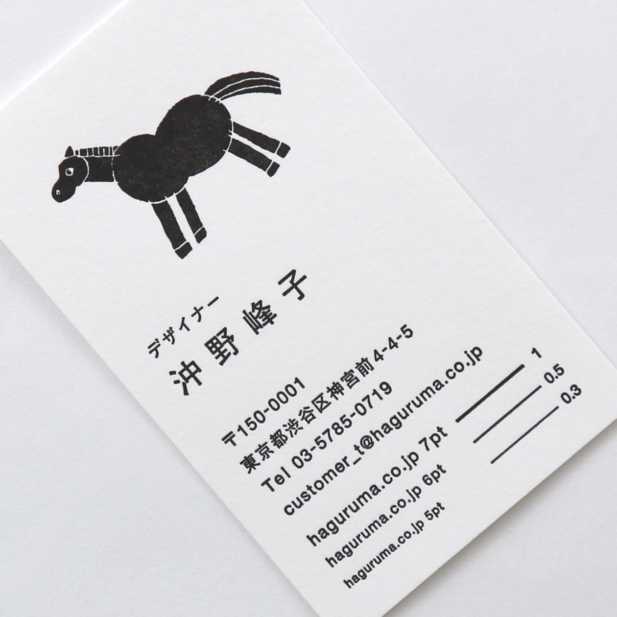 活版印刷の比較 | 羽車公式サイト 紙・印刷・デザイン