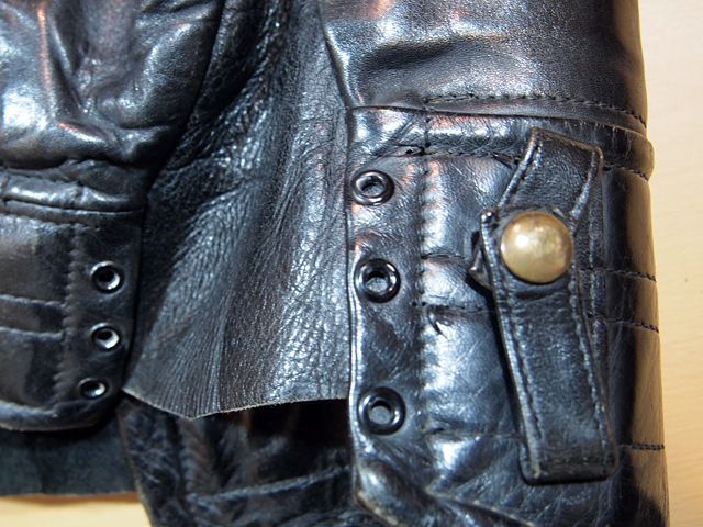 1950sライダースジャケット スプリングCROWN ZIP - 古着屋HamburgCafe