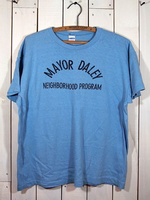 1970s【Champion】バータグTシャツ - 古着屋HamburgCafe