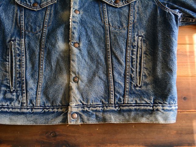 1980s〜 Levi's 70608デニムボアジャケット 表記46R - 古着屋HamburgCafe