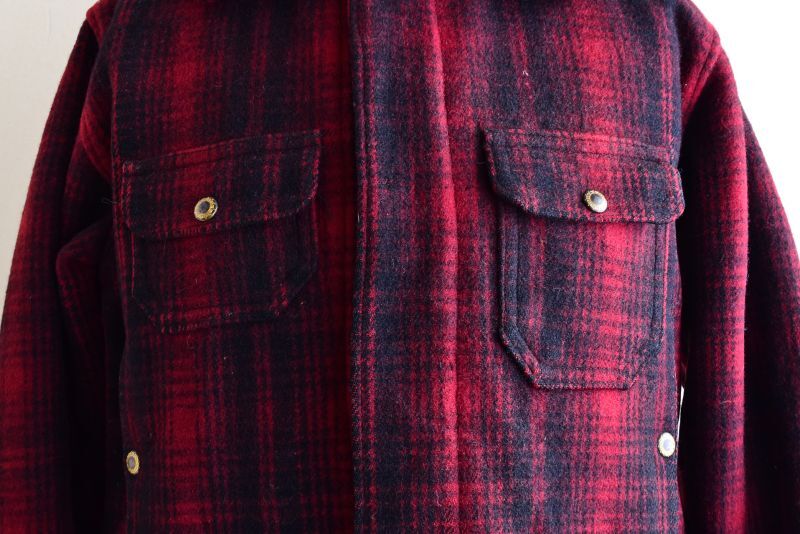 1940s Woolrich マッキーノジャケット 表記38 - 古着屋HamburgCafe