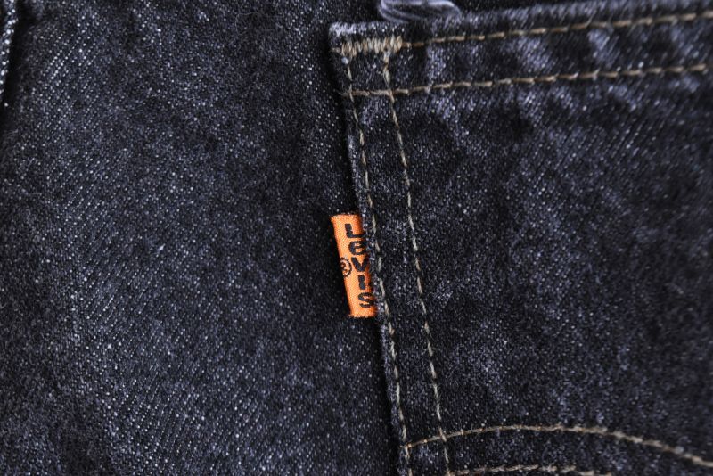 1990s Levi's 505-0259 先染めブラックデニム 