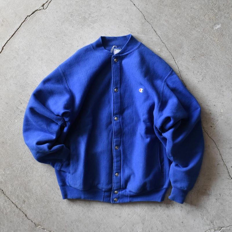1990s Champion リバースウィーブスナップカーディガン 