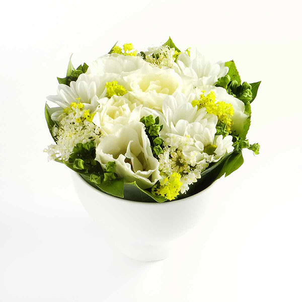 商品一覧｜白系（ホワイト・グリーン）アレンジメントフラワー｜ギフト