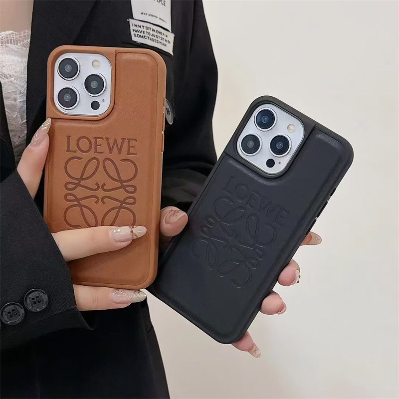 ロエベ iphone17air/17promax/16/16pro ケース loewe アイフォン15