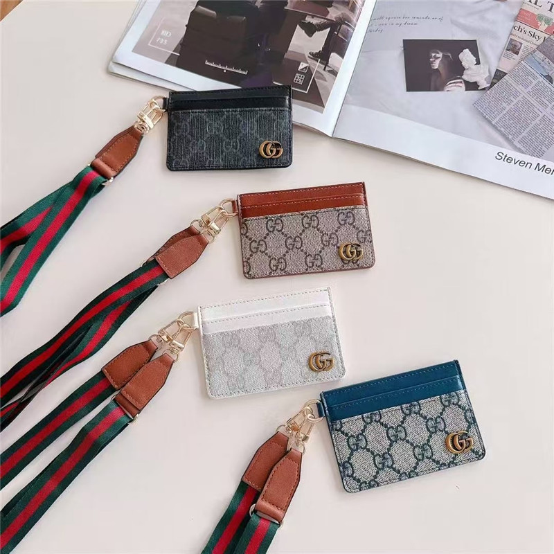 首 から かける カード ケース gucci カード ケース idカードホルダー