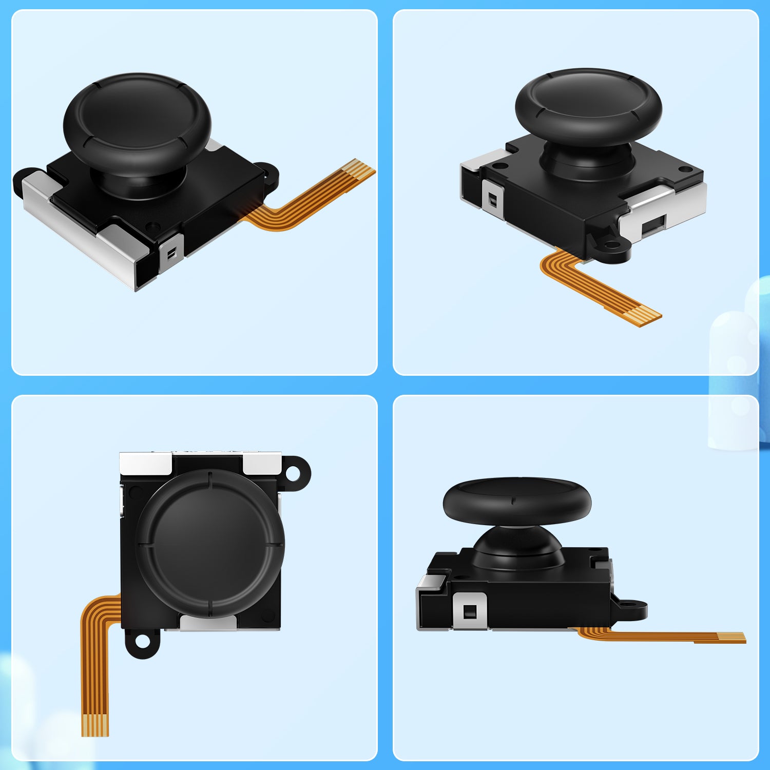 World's 1st TMR Hall Joystick for Nintendo Switch /Oled /Lite, with To