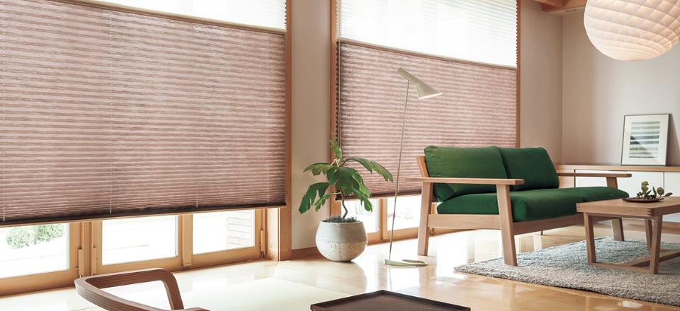 プリーツスクリーン|川崎市のカーテン屋ハンザム