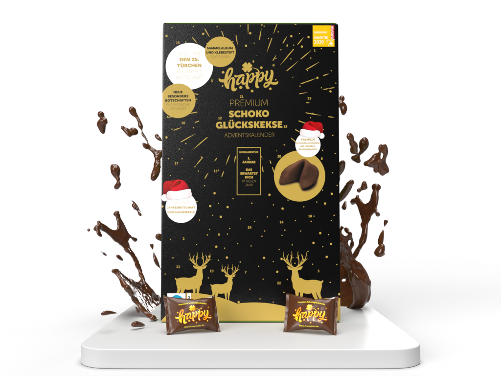 Happy Glückskeks Adventskalender | Happykeks.de