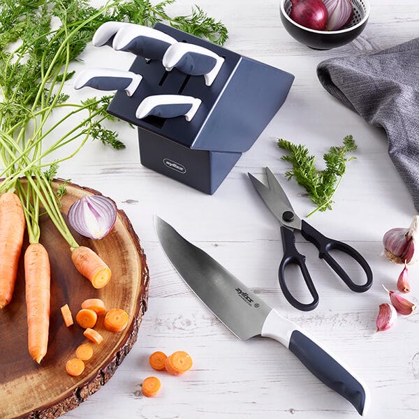 Zyliss Comfort 7 Piece Knife Block Set E920263 | Harts of Stur