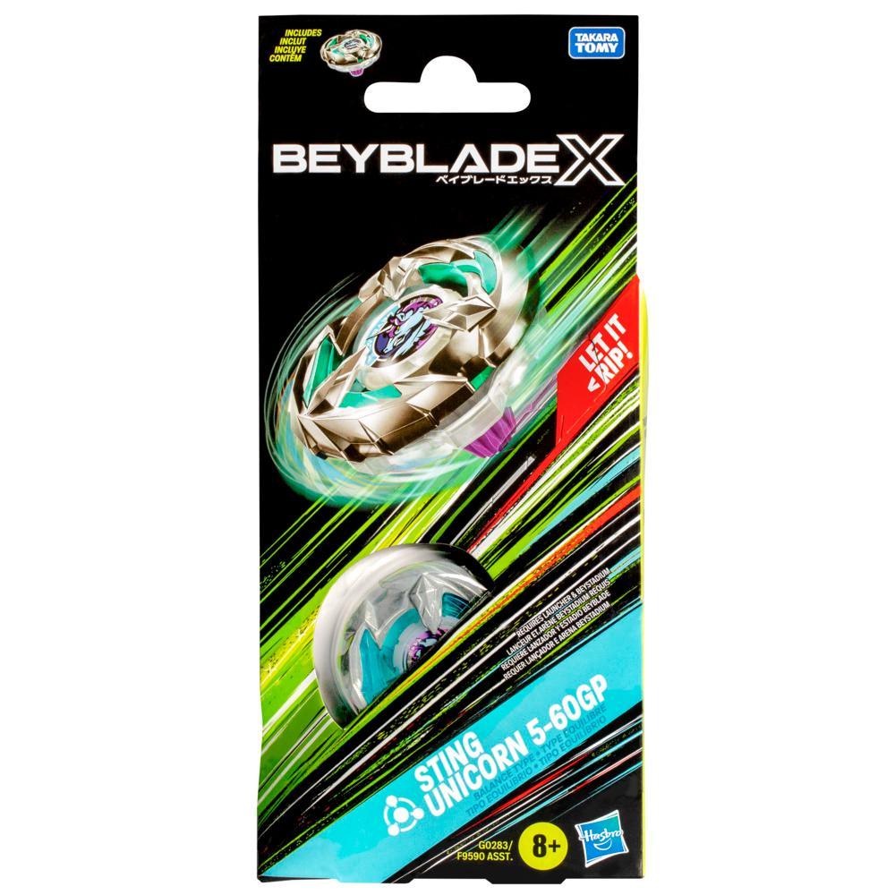 Beyblade X Sting Unicorn 5-60GP Top Booster Pack Set - Beyblade