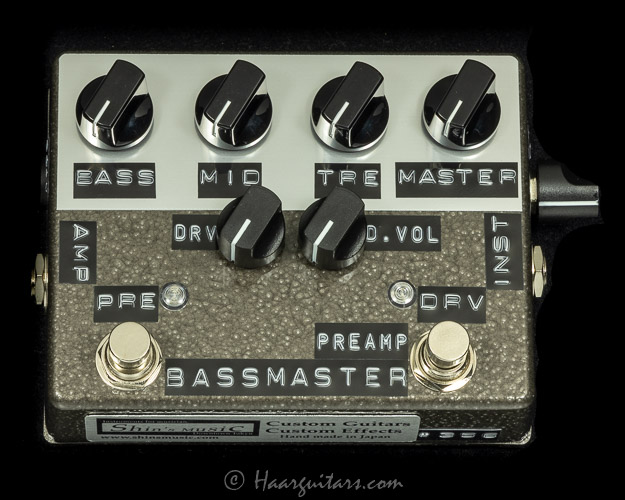 Shin's MUSIC, BASSMASTER PREAMP, grey hammer - Haar Guitars and Parts