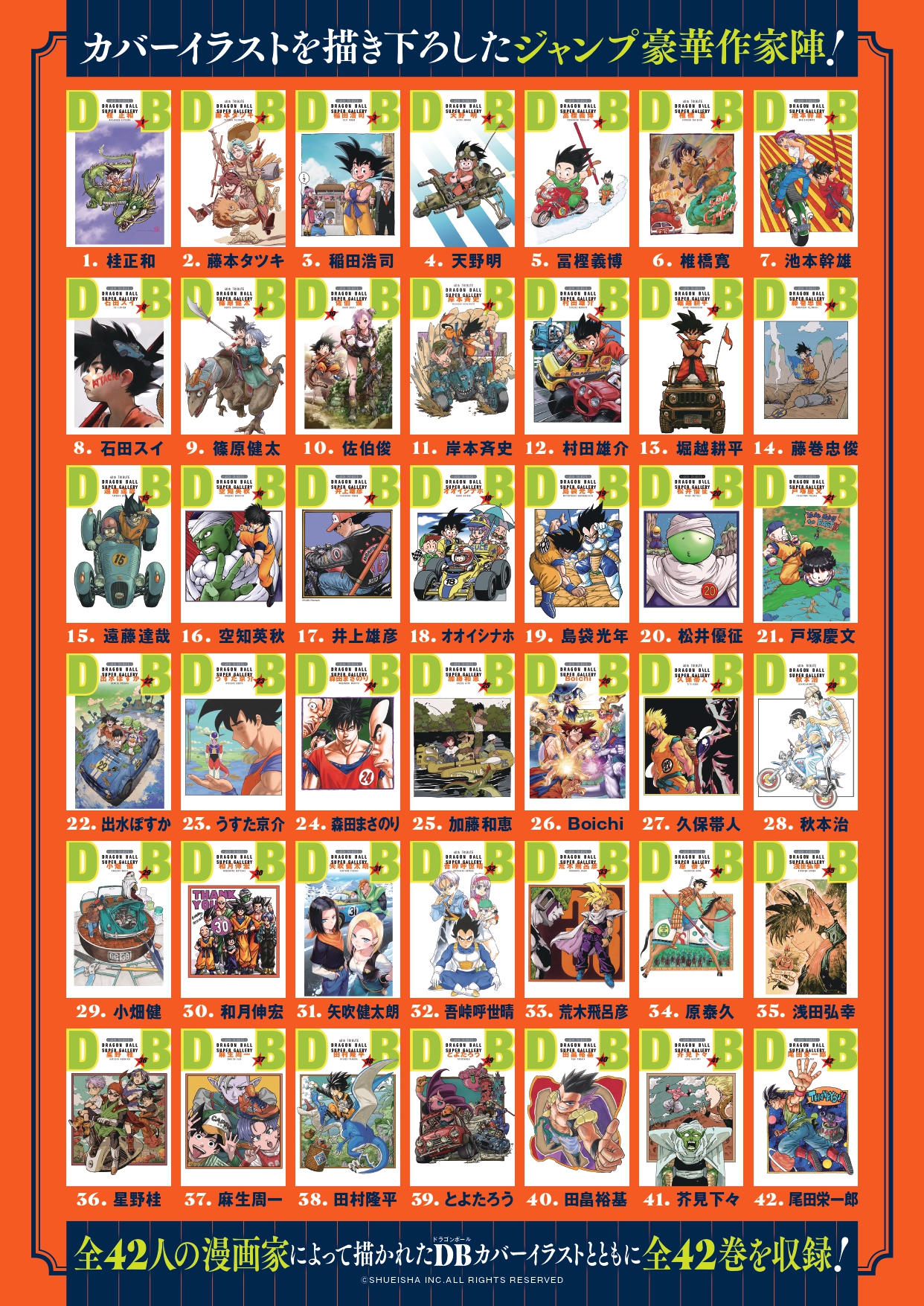 連載40周年記念プロジェクト】『ドラゴンボール全42巻セットDouble