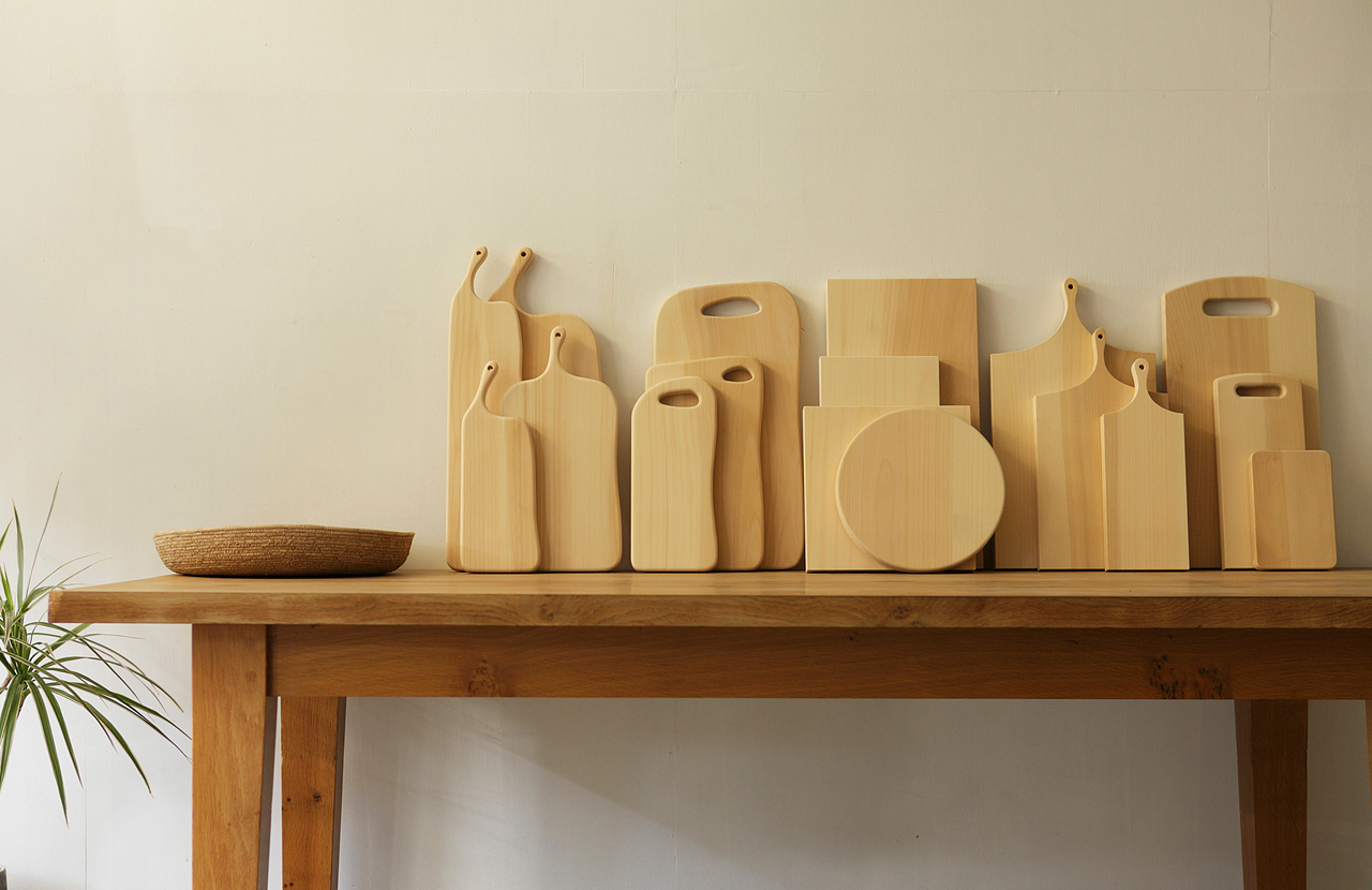 woodpecker(ウッドペッカー) - いちょうの木のまな板・プレゼントに