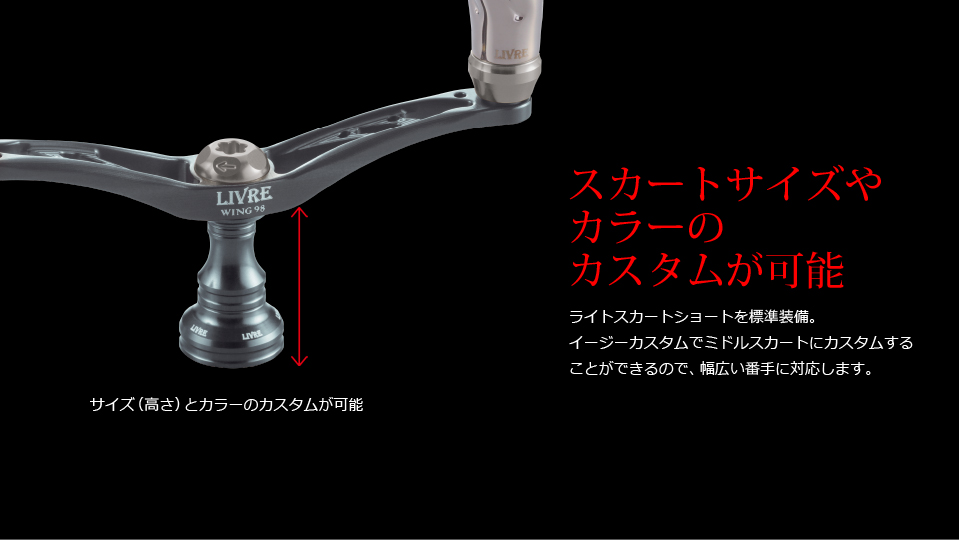 LIVRE] WING 98 Minor Change (Double-Handle Eging for Spinning
