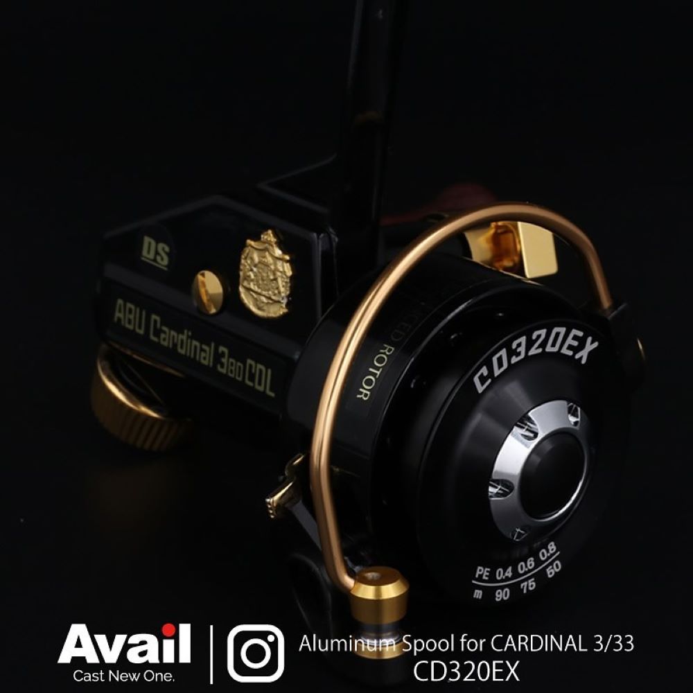 Avail] ABU Aluminum Spool for ABU Cardinal 3 Series [CD320EX, CD340EX]