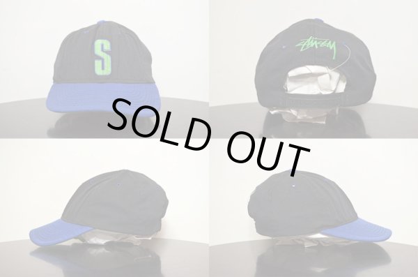 80's OLD STUSSY CAP - used&vintage box Hi-smile