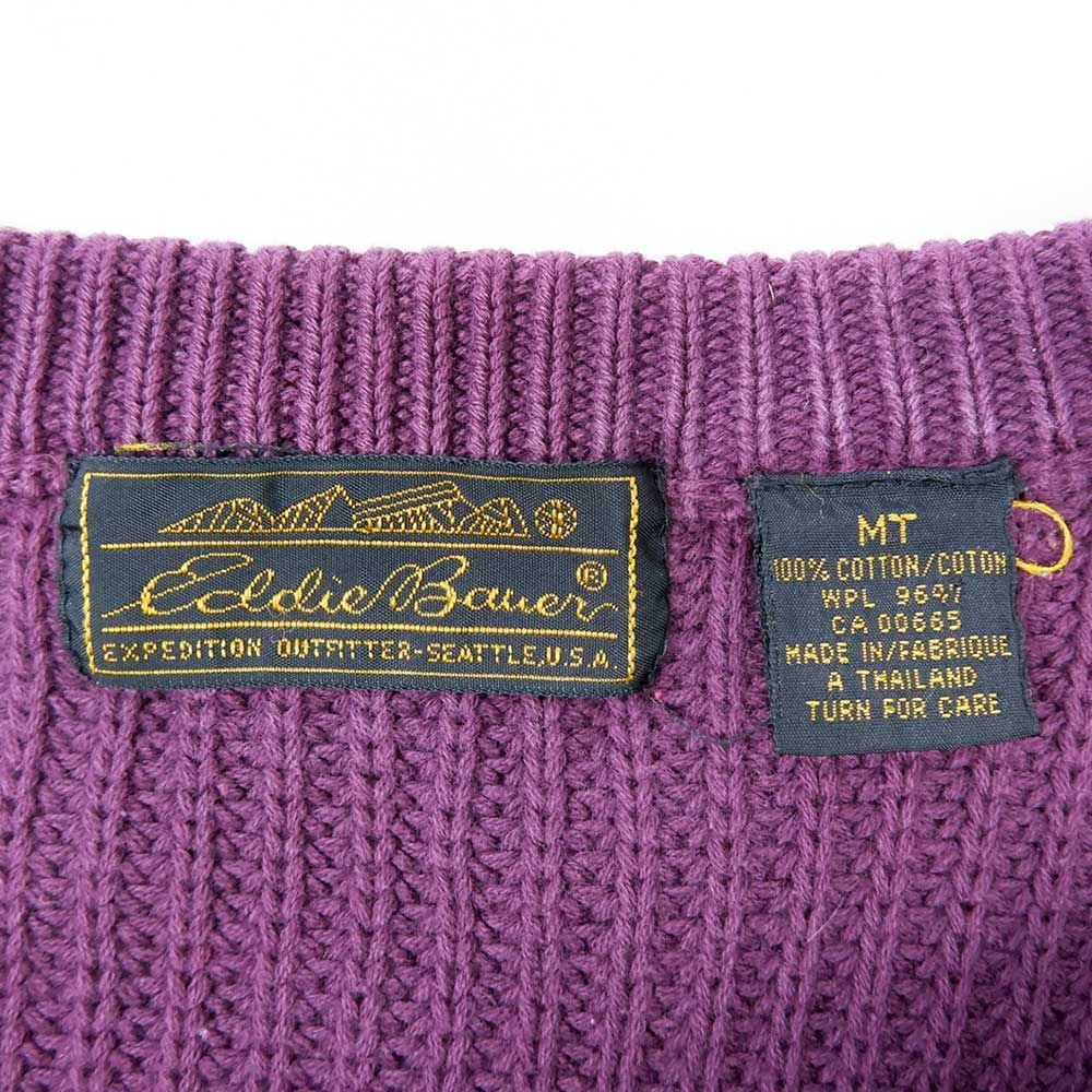 80's Eddie Bauer コットンニット 