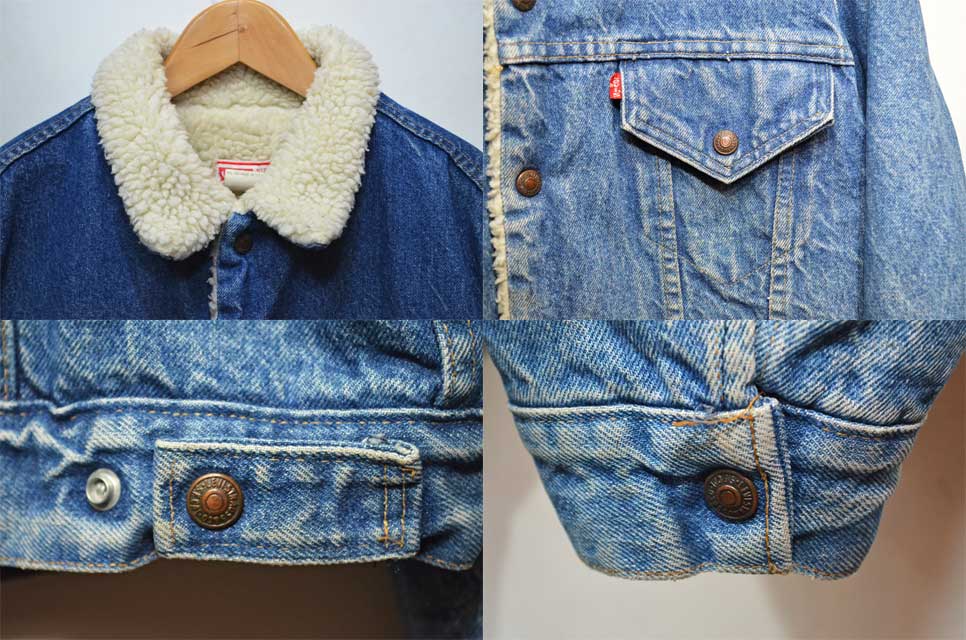 70's Levi's 70605-0213 デニムボアジャケット - used&vintage box Hi