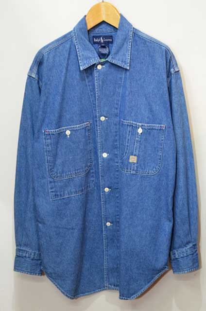 90's Ralph Lauren デニムシャツ “POLO COUNTRY” - used&vintage box