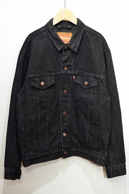 90's Levi's 70507-4159 ブラックデニムジャケット “MADE IN USA
