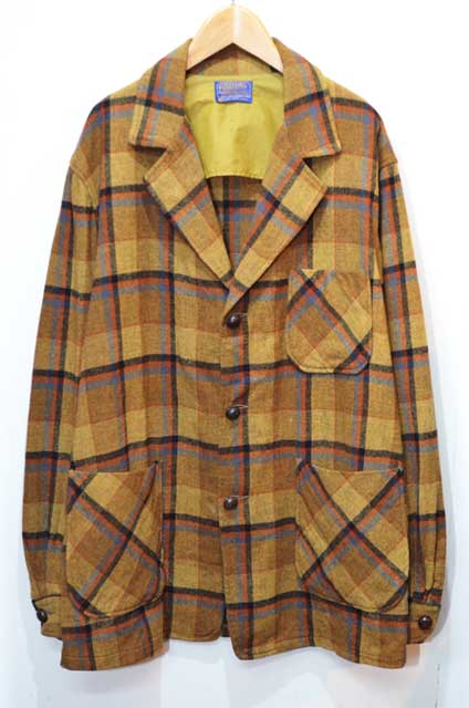 70's Pendleton ウールテーラードジャケット - used&vintage box Hi-smile