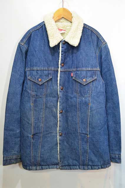 70's Levi's 71605-0217 デニムボアジャケット “ロング丈