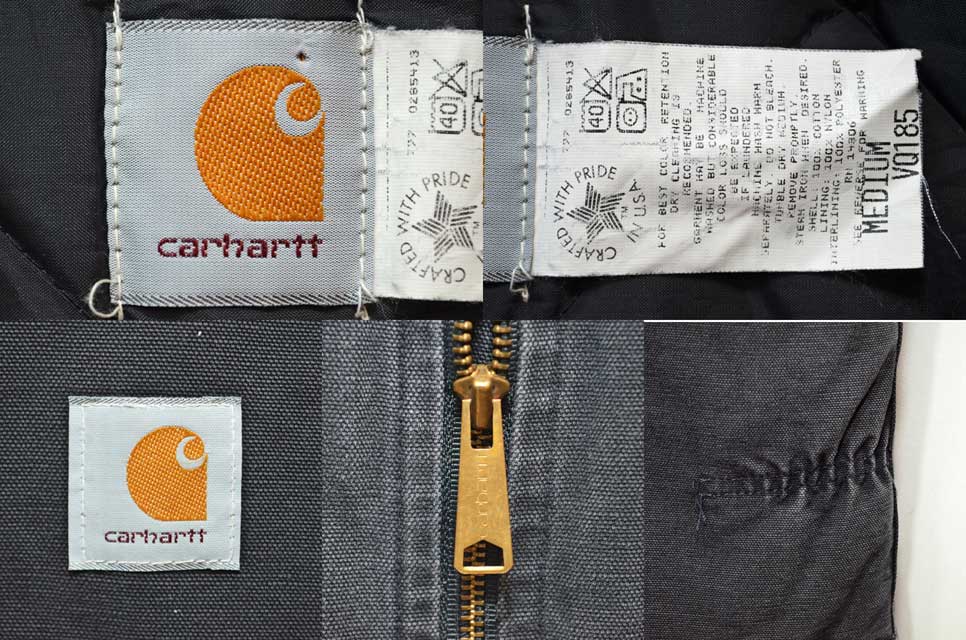 80's Carhartt ダックベスト “MADE IN USA / BLACK” - used&vintage