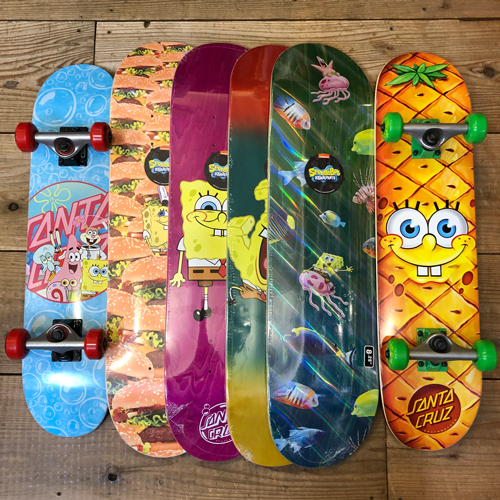 SANTA CRUZ x SPONGE BOB コラボアイテム入荷！ - 東京のスケート