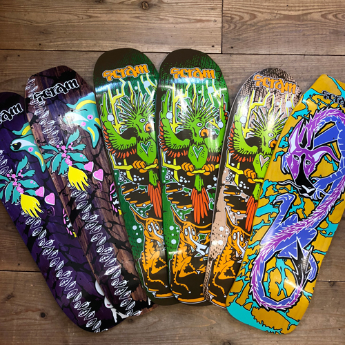 BLOG: HIGHSOX SKATEBOARDS] SCRAM入荷！ 変態です！(ワグリのささやき