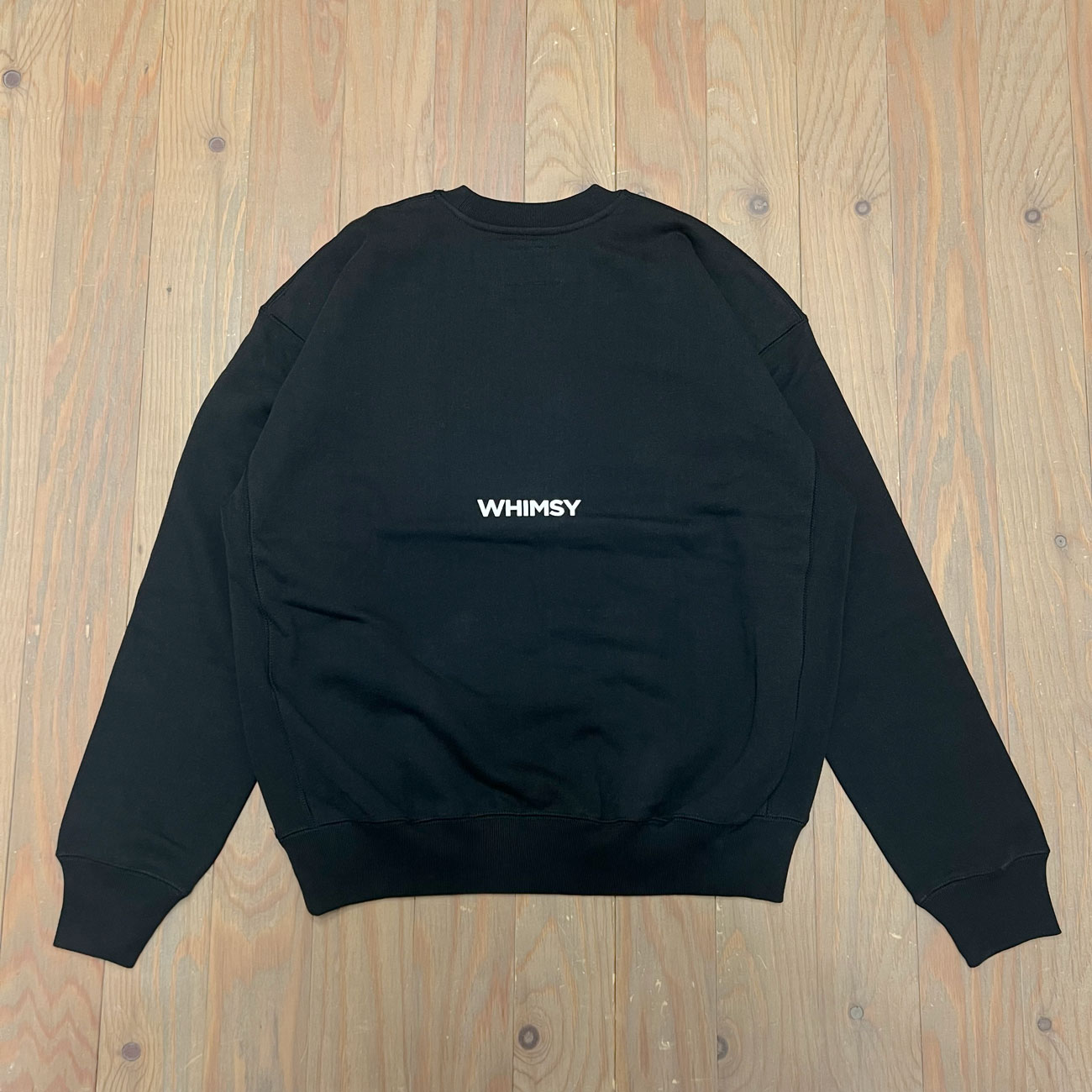 WHIMSY ブラック スウェット