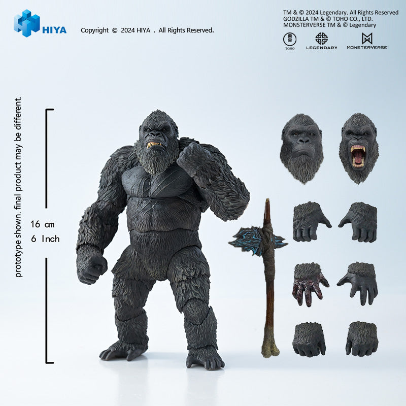 HIYA Exquisite Basic Series None Scale 6 Inch Godzilla x Kong The New