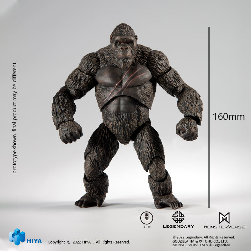 HIYA Exquisite Basic Series None Scale 6 Inch GODZILLA VS KONG Kong Ac