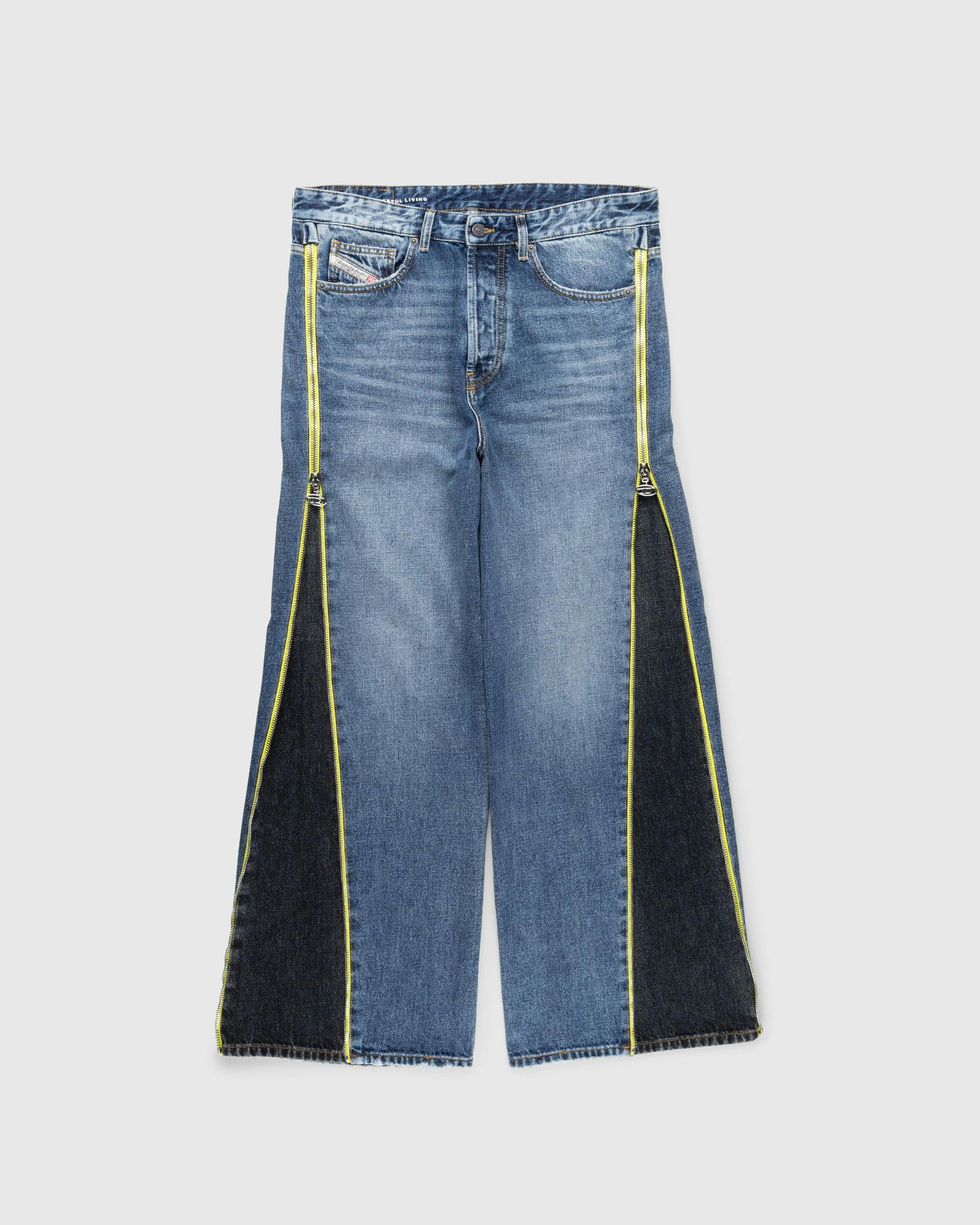 Diesel – D-Rise Zip Jeans Blue