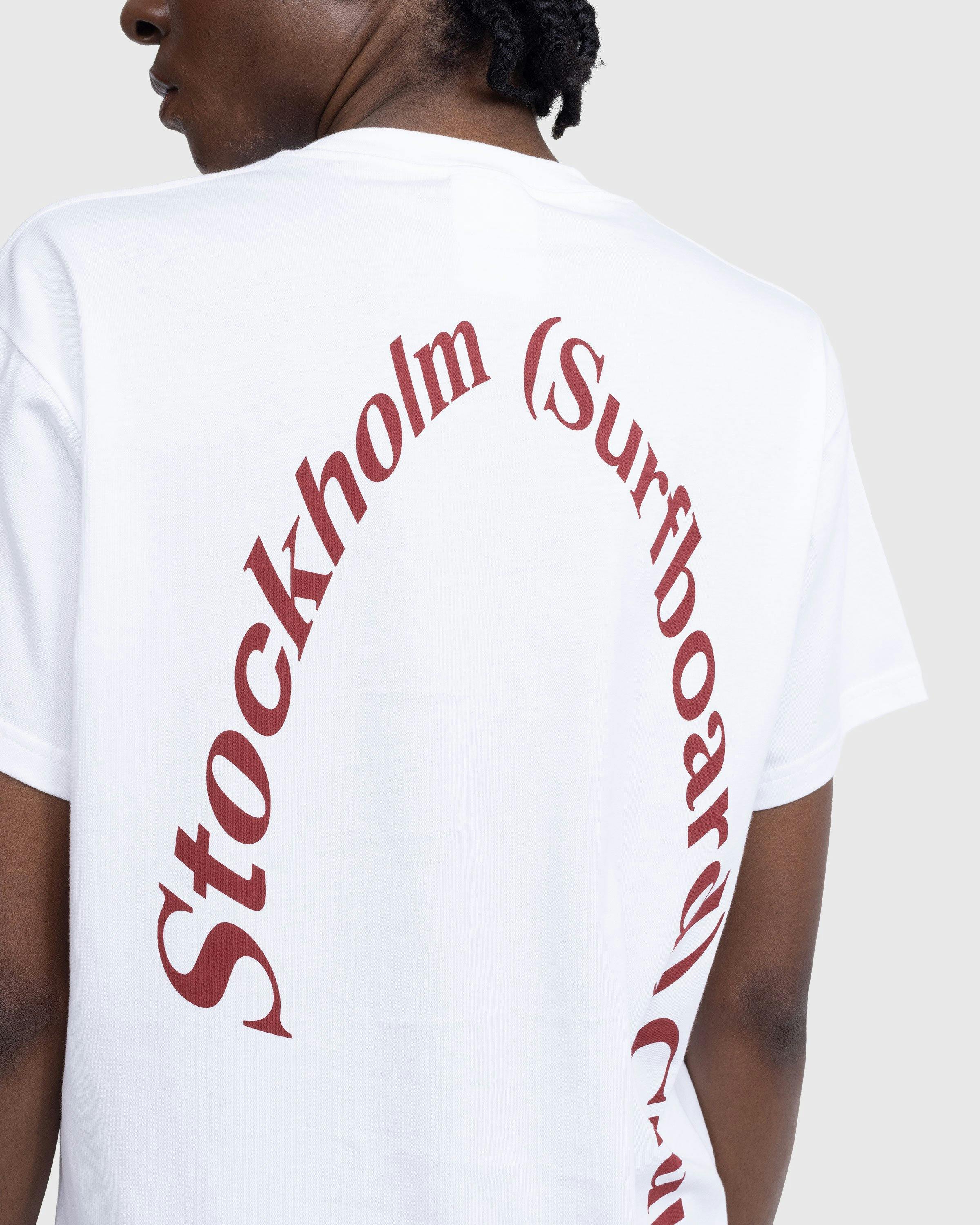 Stockholm Surfboard Club – Logo T-Shirt White