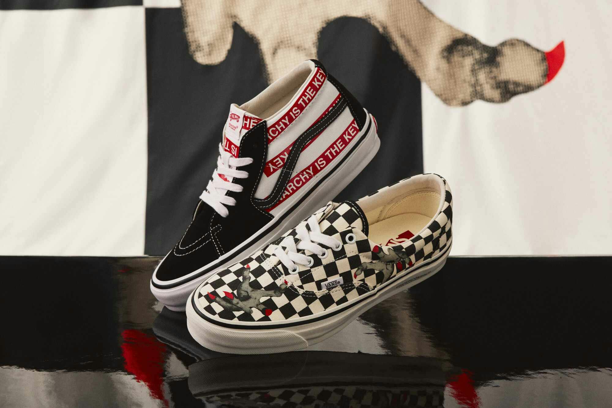 UNDERCOVER & Vans' Luxury Skate Shoes Are Anarchic Art