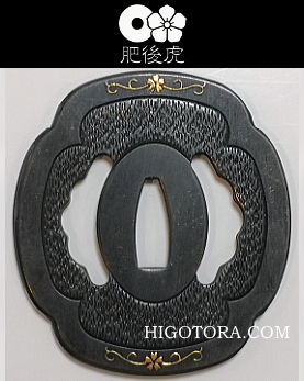 日本刀金具一覧（カタログ）ページ。鍔、目貫、縁頭鐺など