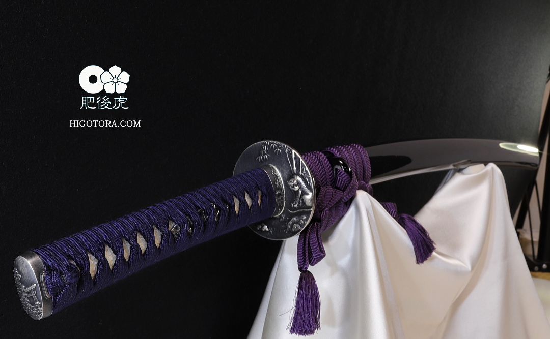 居合刀2尺4寸6分6厘DN｜製作事例｜肥後虎-HIGOTORA