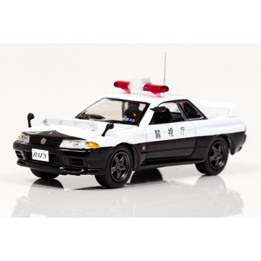 1/64 日産 スカイライン GT-R BNR32 警視庁高速隊車両 株式会社 ヒコセブン